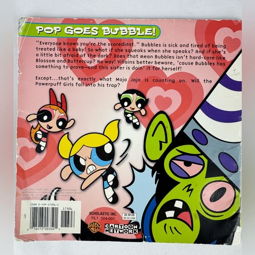 Vintage 00’s The Power Puff Girls Children’s Picture Book